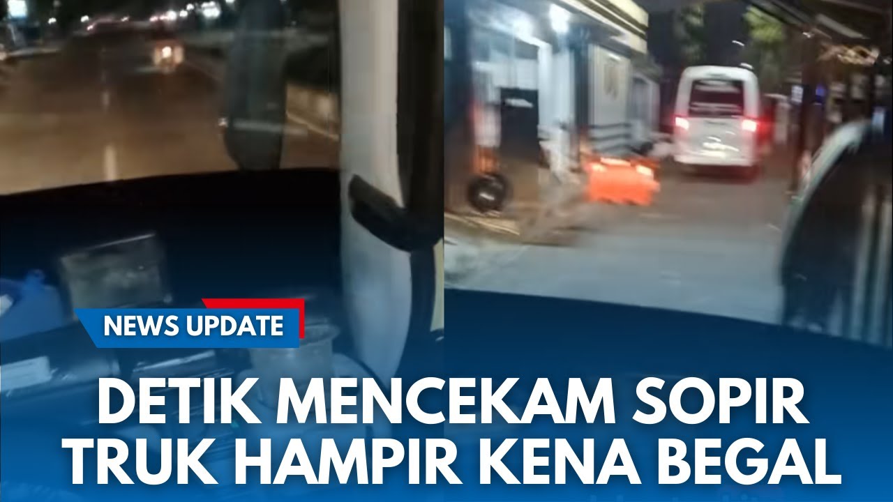 TOLONG PAK BEGAL! Viral Sopir Truk Hampir Dibegal di Bandung, Selamatkan Diri ke Polda Jabar