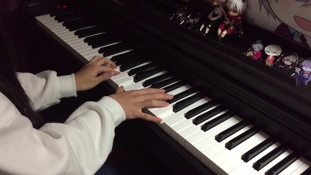 Mystic messenger: I am the strongest(1 tone down ver.) piano cover