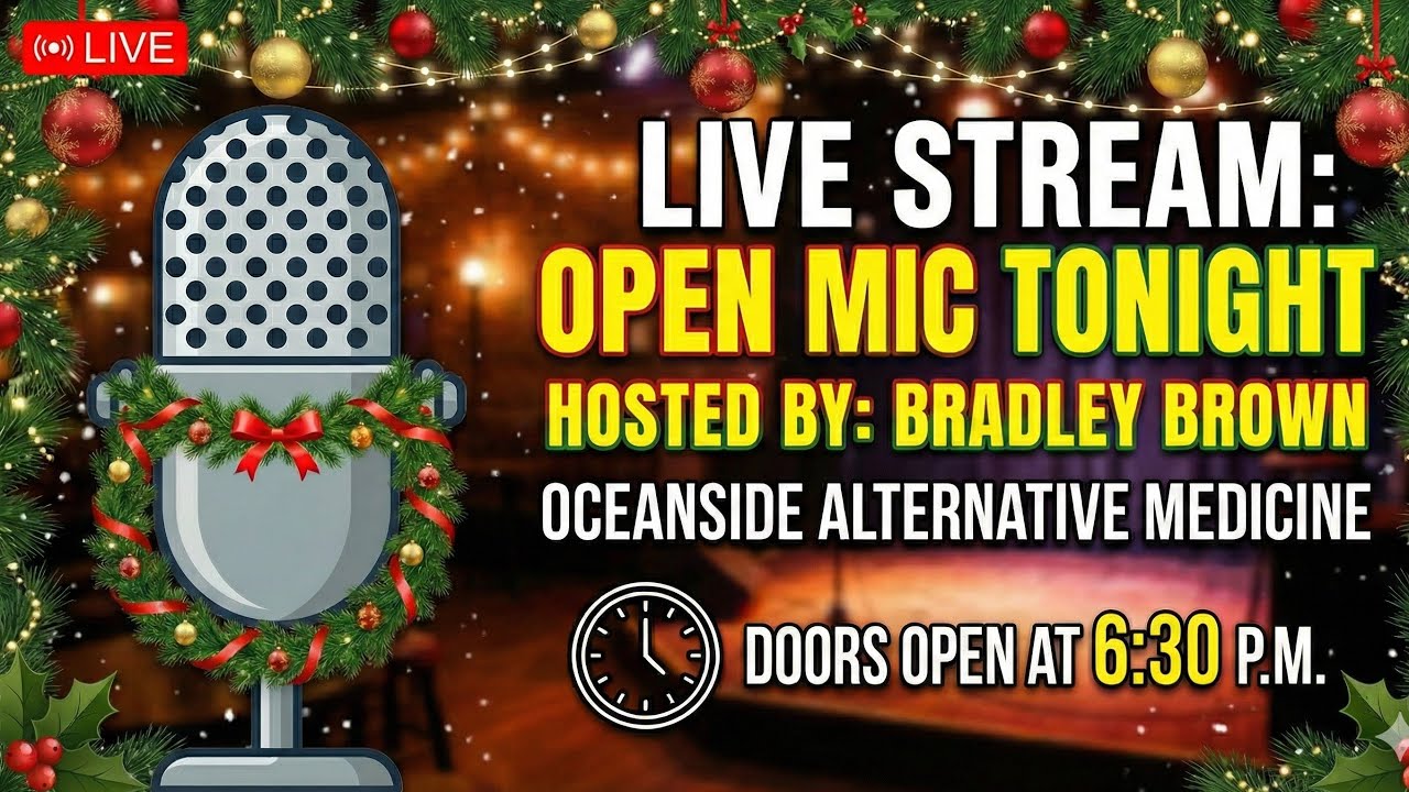 AnthonyRayShane 🐐 is live! Oceanside Alternative Medicine