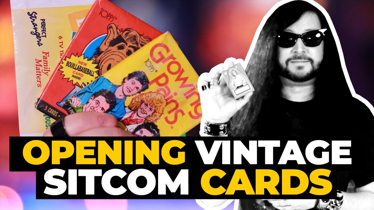 Opening Vintage TV Cards (and Chewing 30 Year Old Gum)