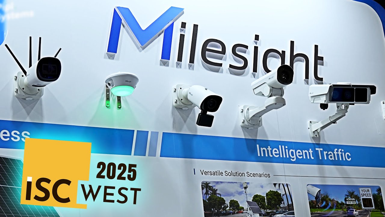 AI That Detects Potted Plants?! Milesight Security Cameras, Smart NVRs & Solar Tech at ISC West 2025