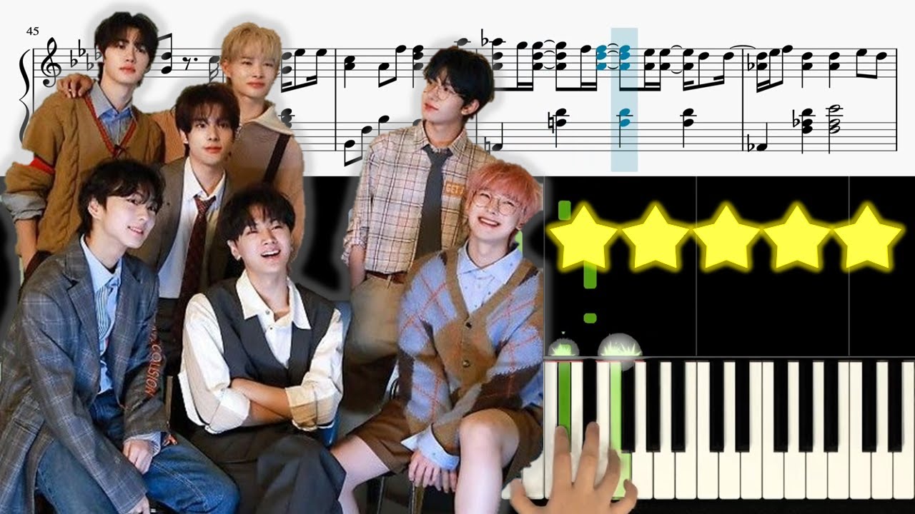 ENHYPEN - Polaroid Love 🎹《Piano Tutorial》 ⭐⭐⭐⭐⭐