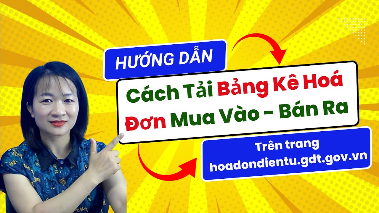 Cách Tải Bảng Kê Hóa Đơn Mua Vào, Bán Ra Trên Trang Hoá Đơn Điện Tử