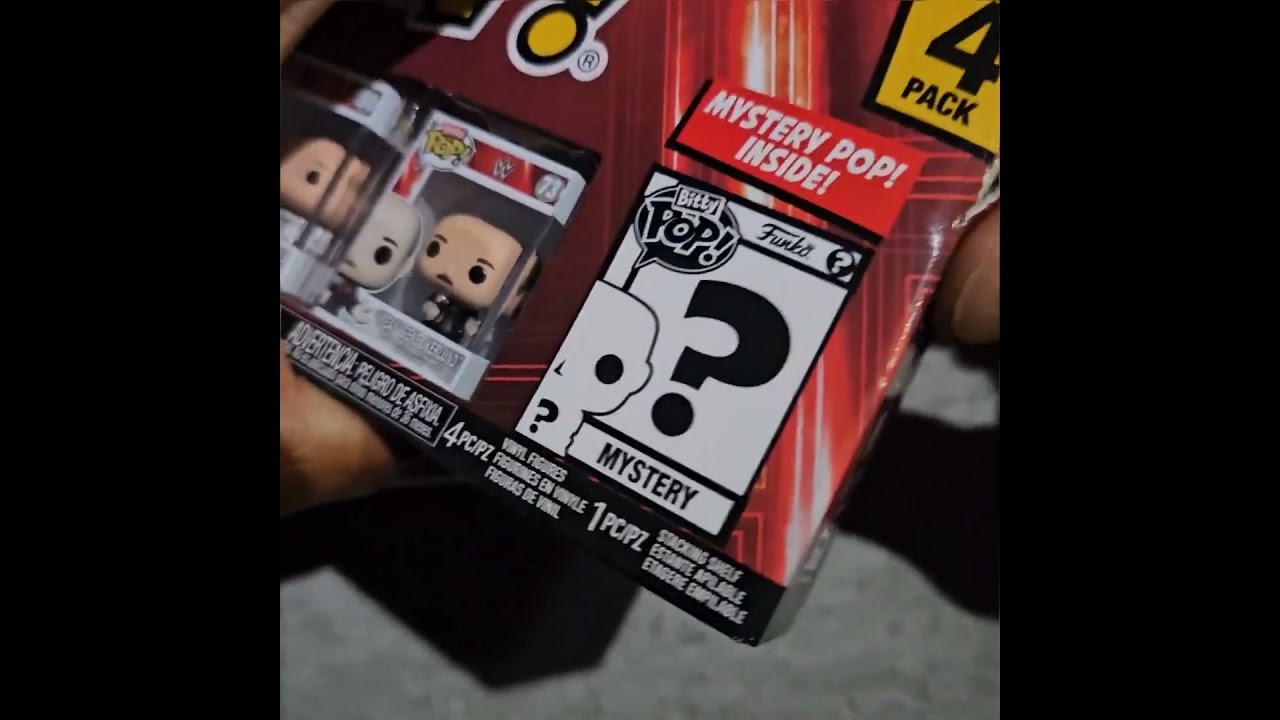 Funko Bitty Pop! WWE Mystery Pop Reveal 