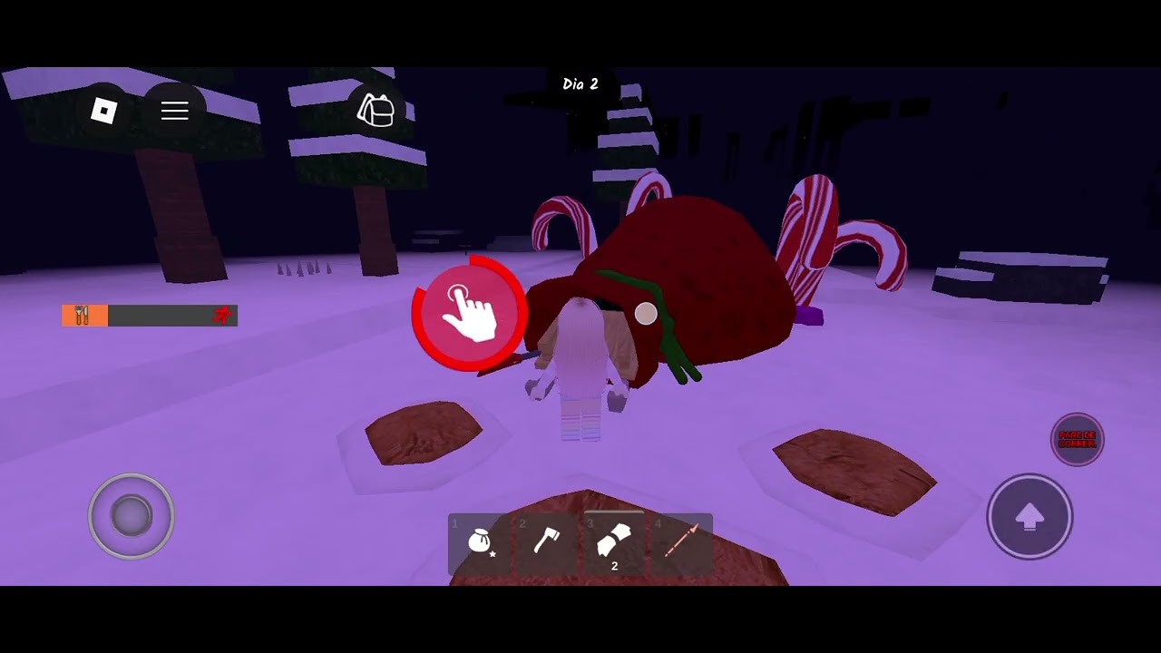 Jogando 99  noites na floresta sozinha * será q sobrevivi