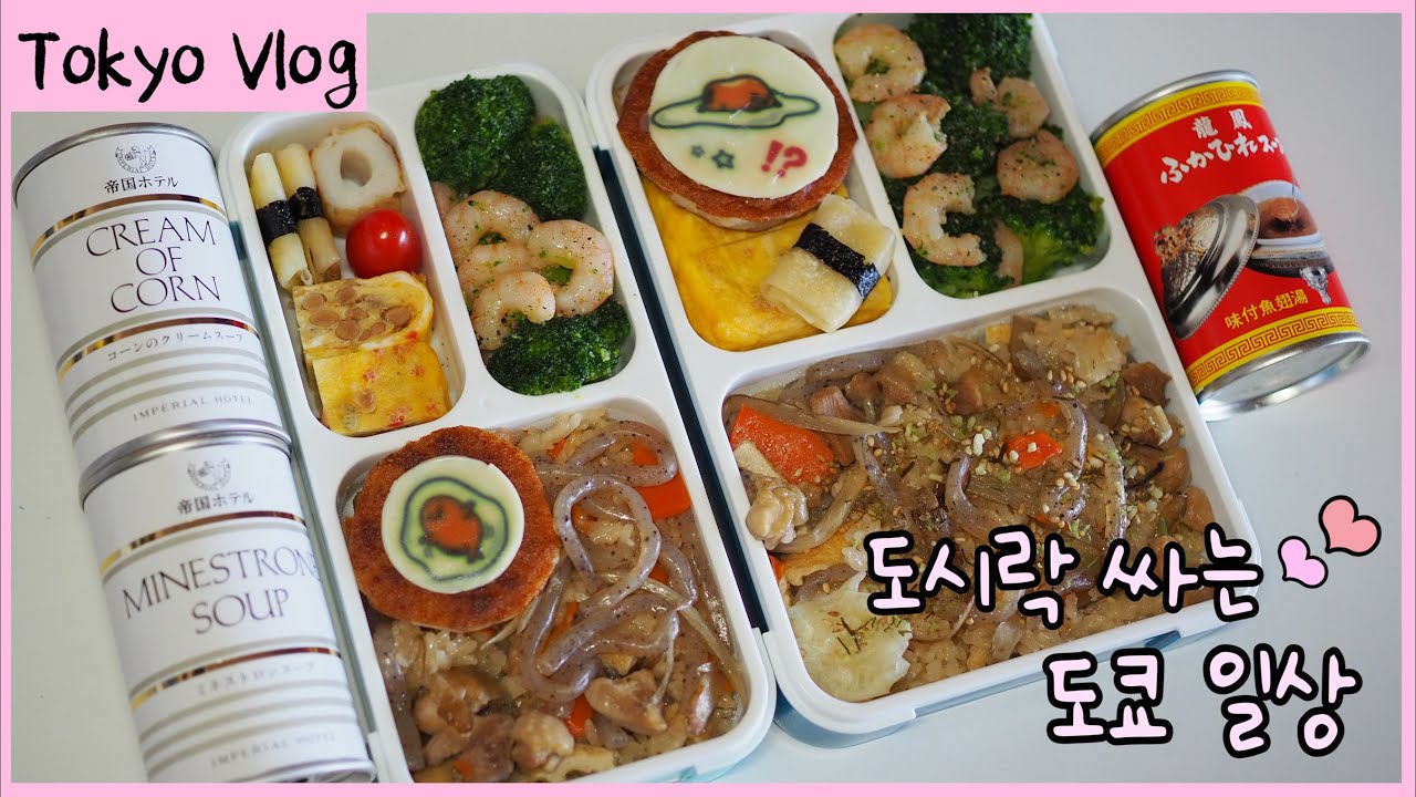Sub) Tokyo vlog🎈 Korean-Japanese married couple with a kid🗼Making lunchbox, homemade meals, shopping