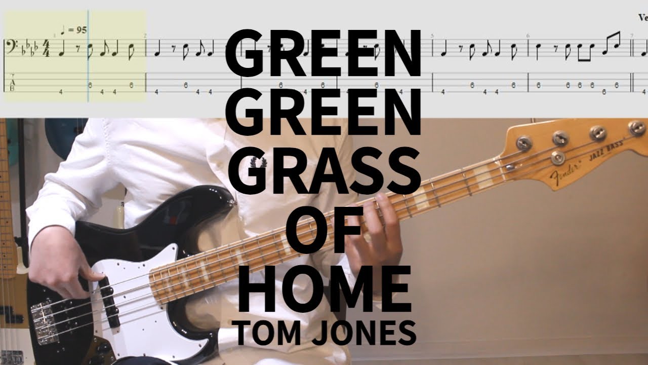 1960년대에는 베이스가 어땠을까? Tom Jones - Green Green Grass Of Home│BASS TAB