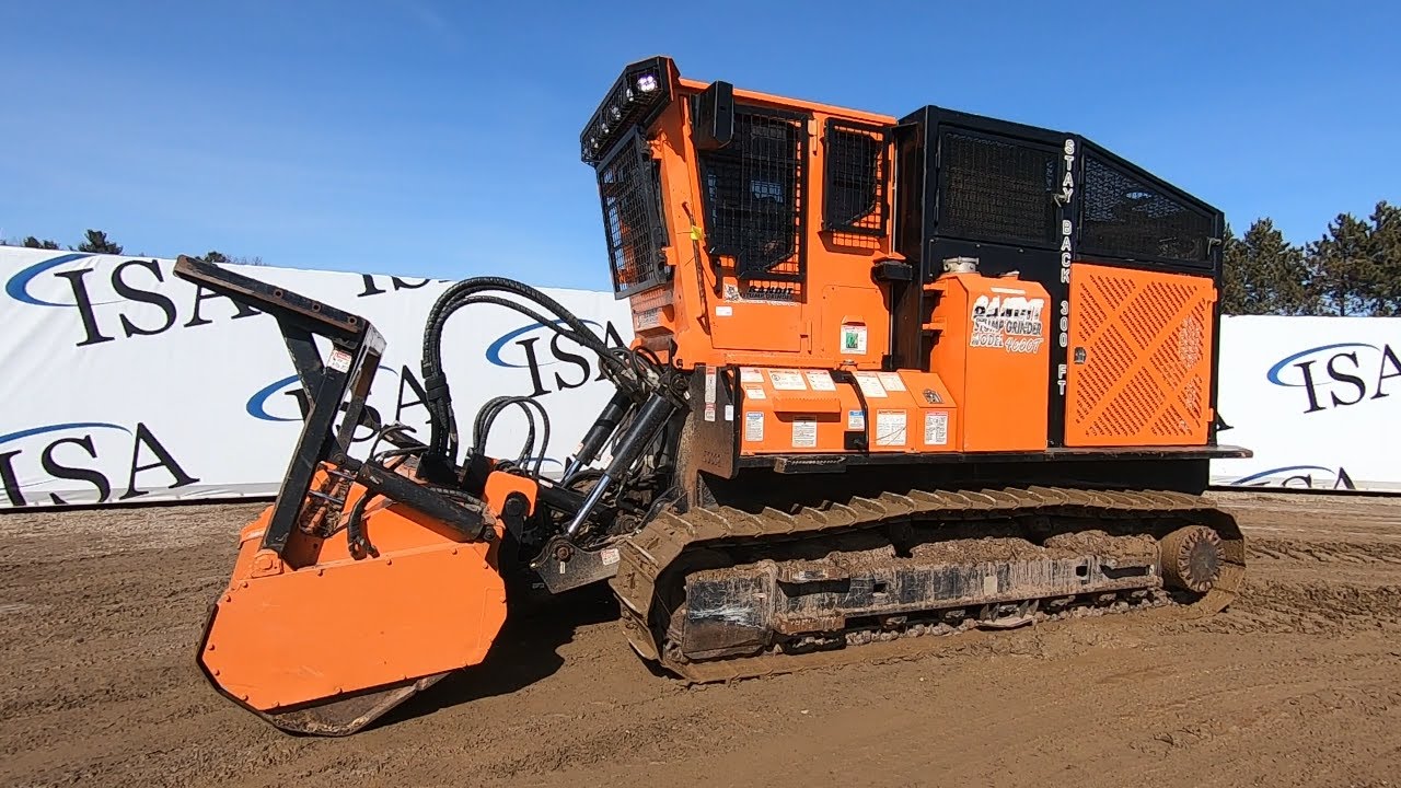 14494 - 2013 Bandit 4000T Tracked Forestry Mulcher Will Be Sold At Auction! 14494