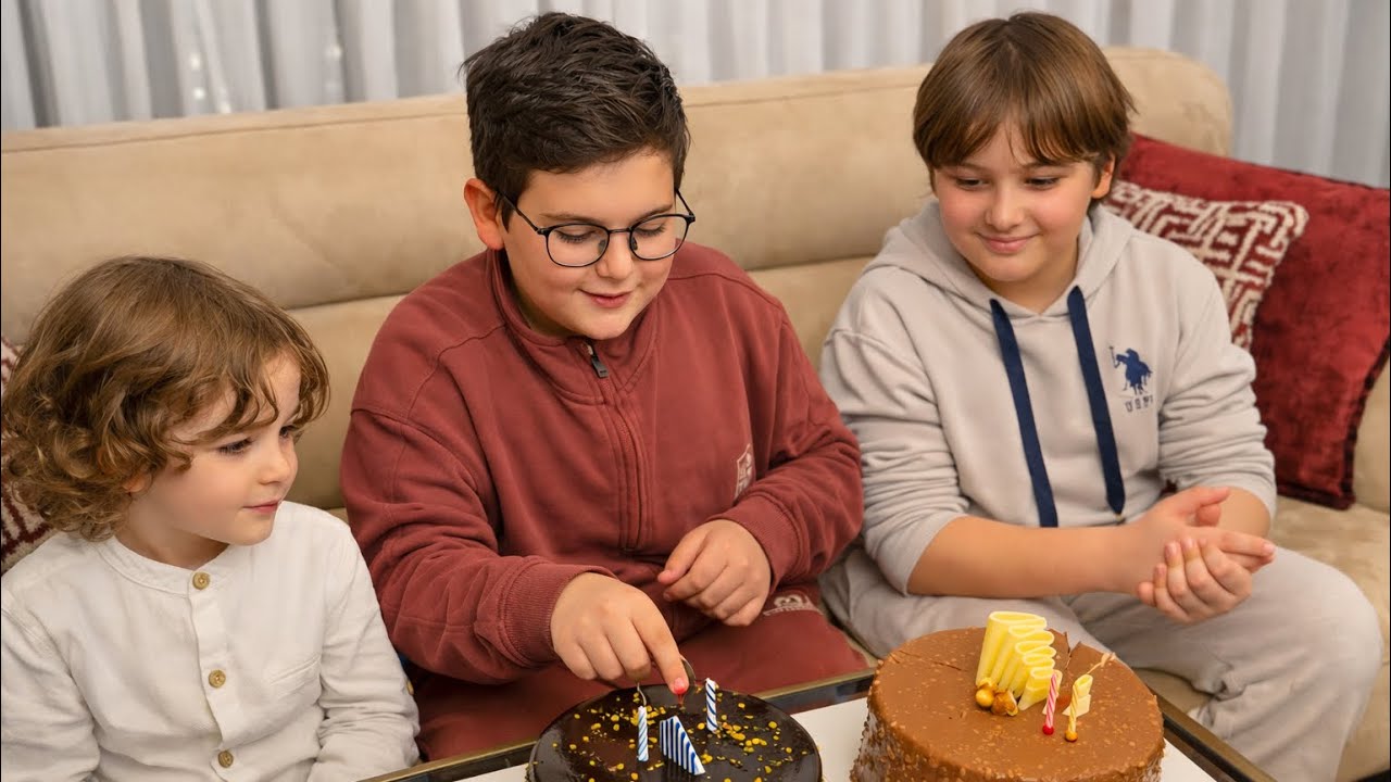 Yusuf 11 yaşında Fatih selim 10 yaşında. beraber doğum günü kutladık.