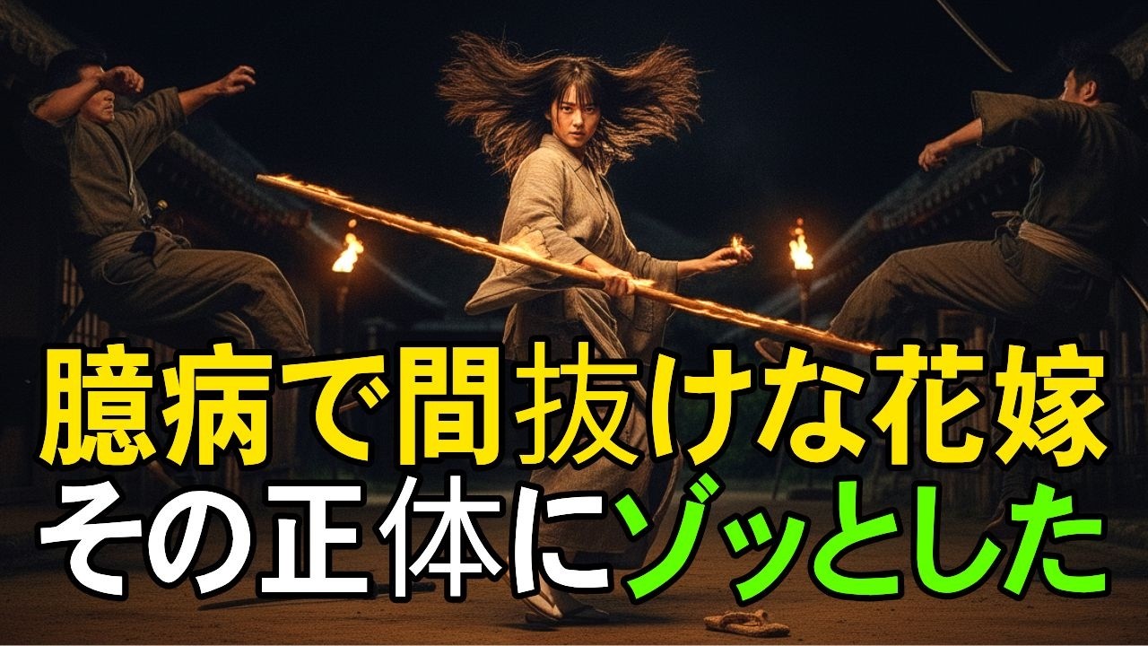 涎垂らしのバカな新妻が隠していた、震えが止まらない正体｜昔話｜時代劇オーディオブック｜睡眠導入｜寝落ち朗読