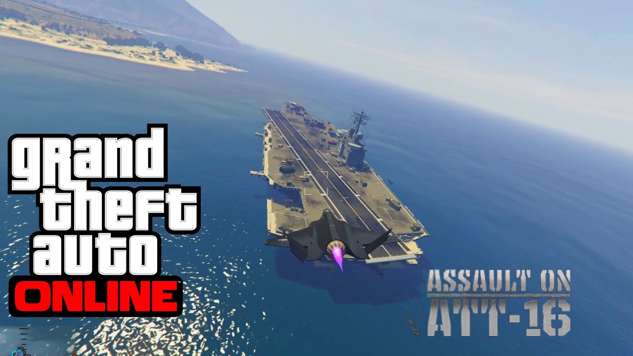 Assault on ATT-16 Gameplay | GTA Online | 60 FPS
