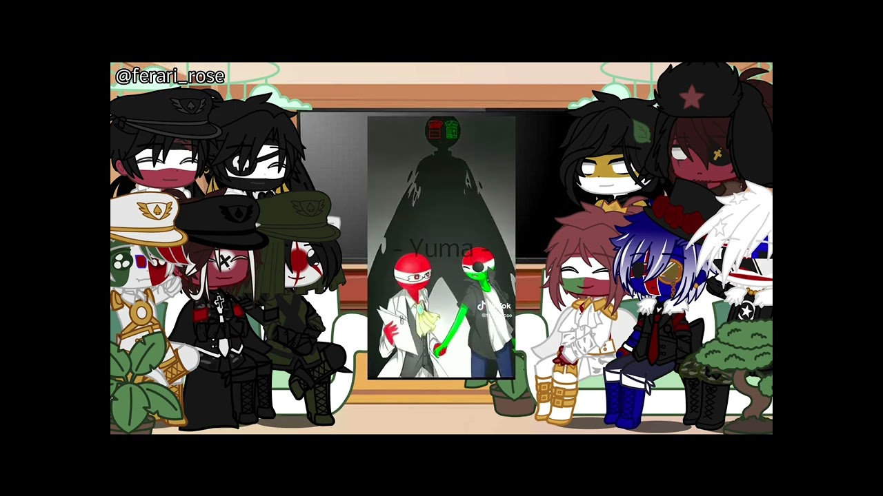 [Countryhumans react to my fyp and themselves][Ayumi][Part 3][My Au!][Ships]