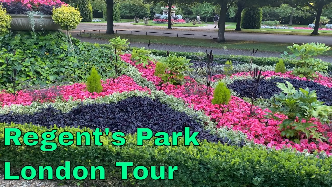 Regent's Park In London! [4K]