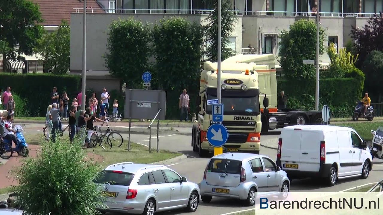 [JF] [HD] Truckrun Barendrecht 2013, Doorkomst Sweelincklaan (13-07-2013)