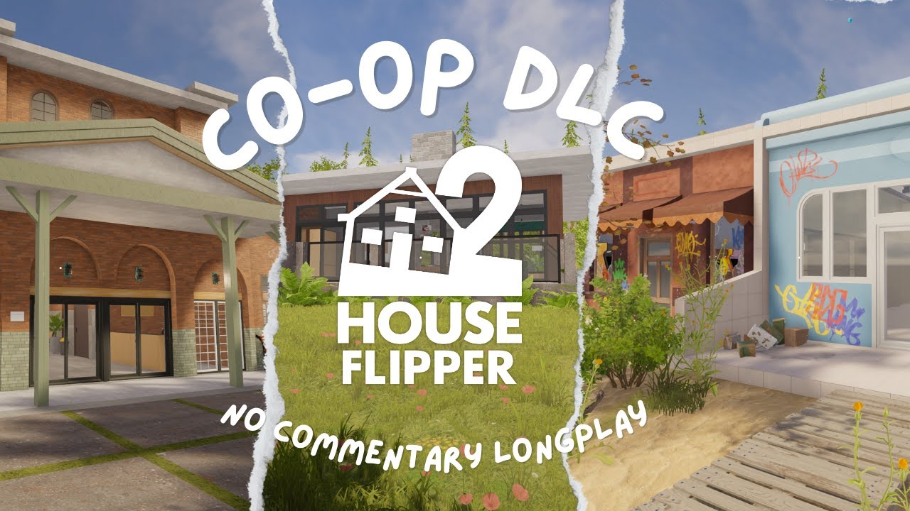 co-op dlc 🛠 ALL 4 NEW JOBS | house flipper 2 🏡no commentary longplay