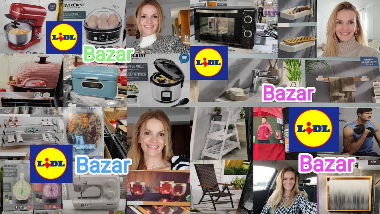 Lidl BAZAR Novedades Factori Resumen Electrodomésticos LOW COST Chollos para CASA Menaje Utensilios