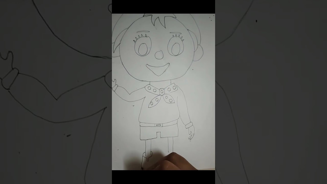 Noddy Drawing - Noddy's Toyland Adventures...!#shorts #viralshorts #drawing #cartoon