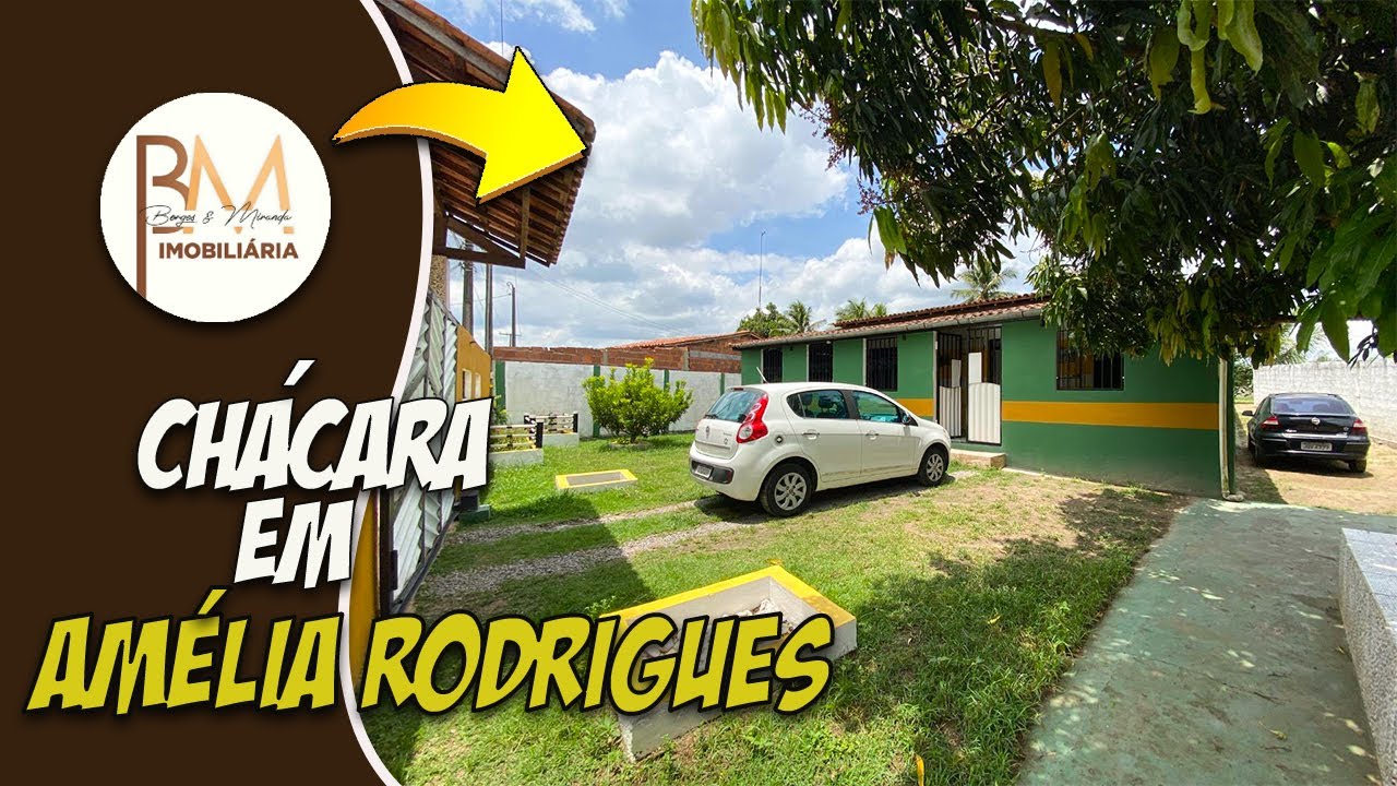 UMA CHÁCARA COM UMA GRADE VARIEDADE FRUTIFERA! AMÉLIA RODRIGUES/ BA