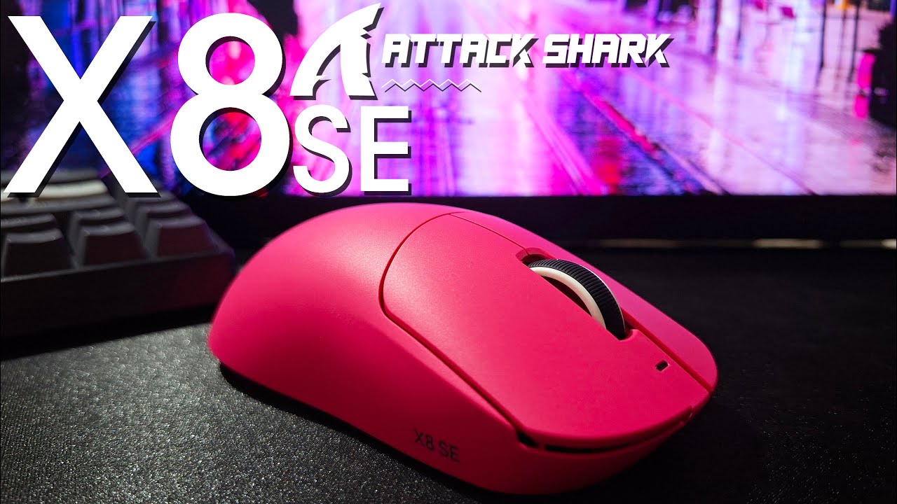 Attack Shark X8 se Unboxing