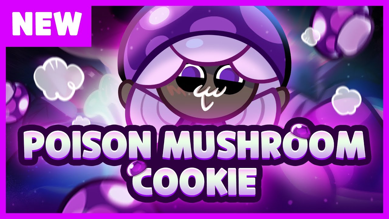 Poison Mushroom Cookie Is Coming To Cookie Run: OvenBreak