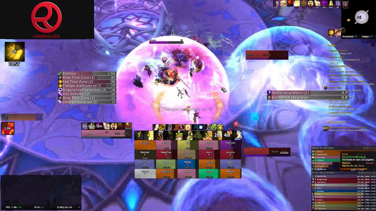Unresolved vs Gran Magistrix Elisande Mítico