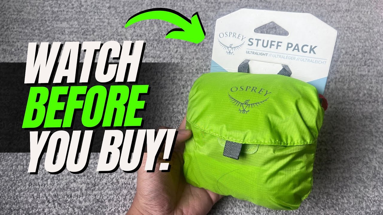 Стоит ли оно того? - ОБЗОР Osprey Ultralight Stuff Pack! #ospreypacks