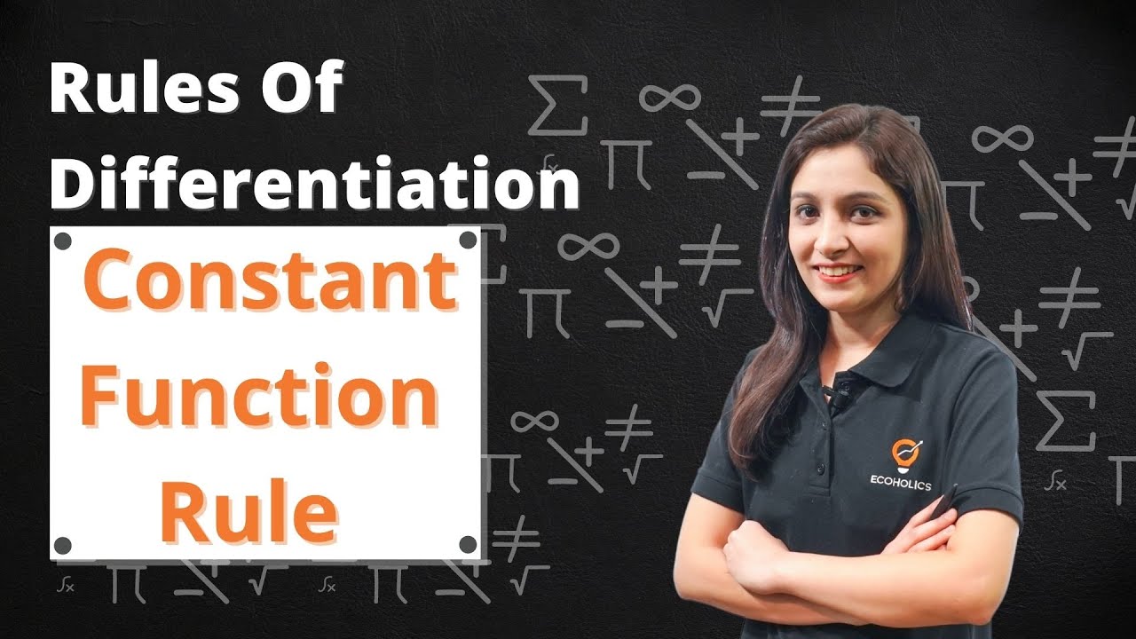 What is Constant Function Rule? | Rule of Differentiation | Ecoholics