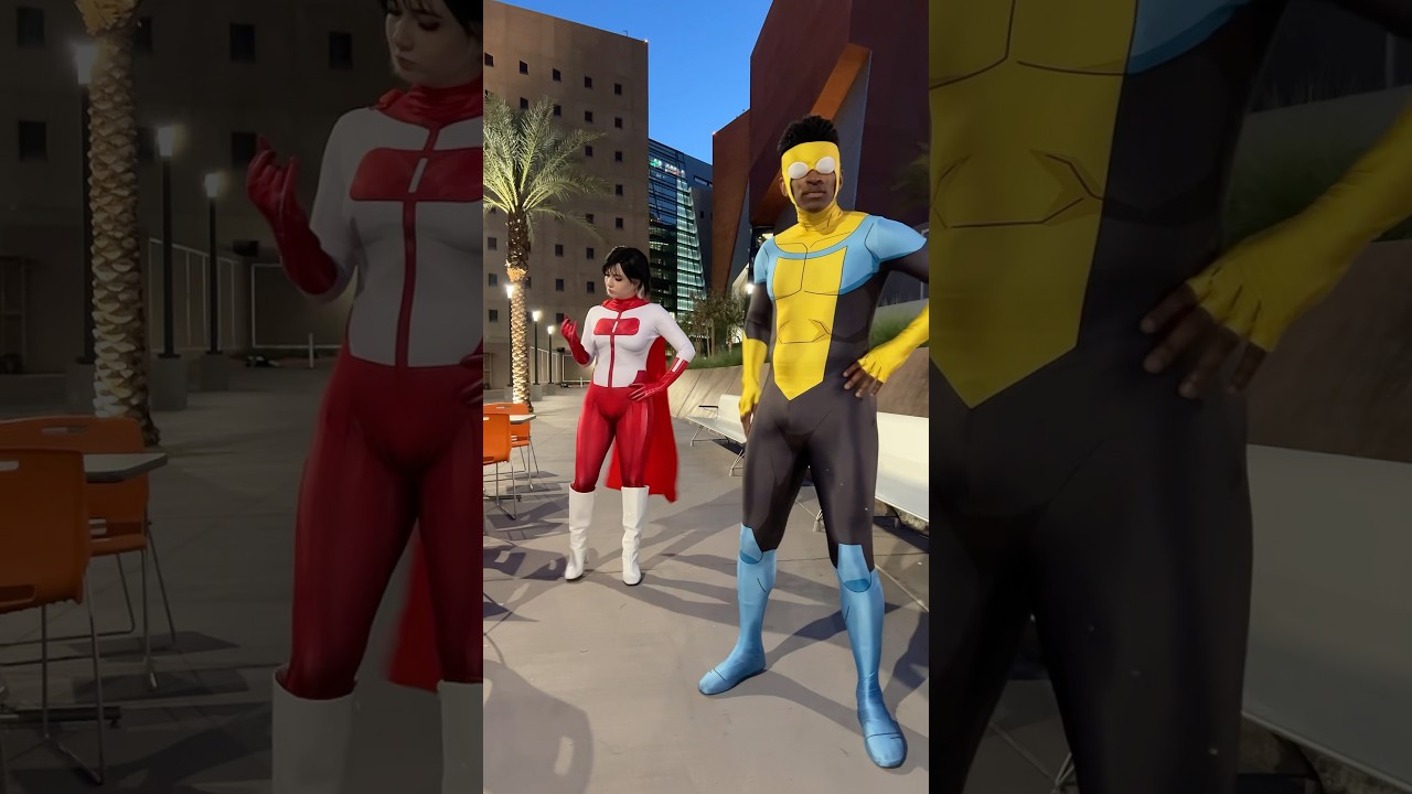 Let me break it down for you Mark 👀 ft. @whoachriswhoa  #invincible #invincibleseason3 #omniman
