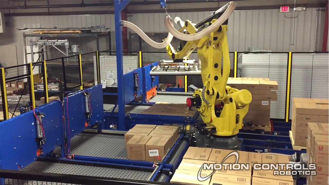 9 Case Palletizing Layer Build