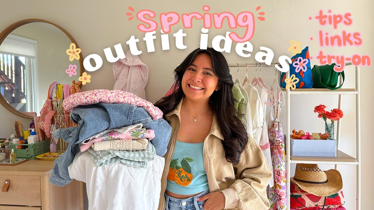 spring outfit ideas 2023 💐 *links, tips, try-on*