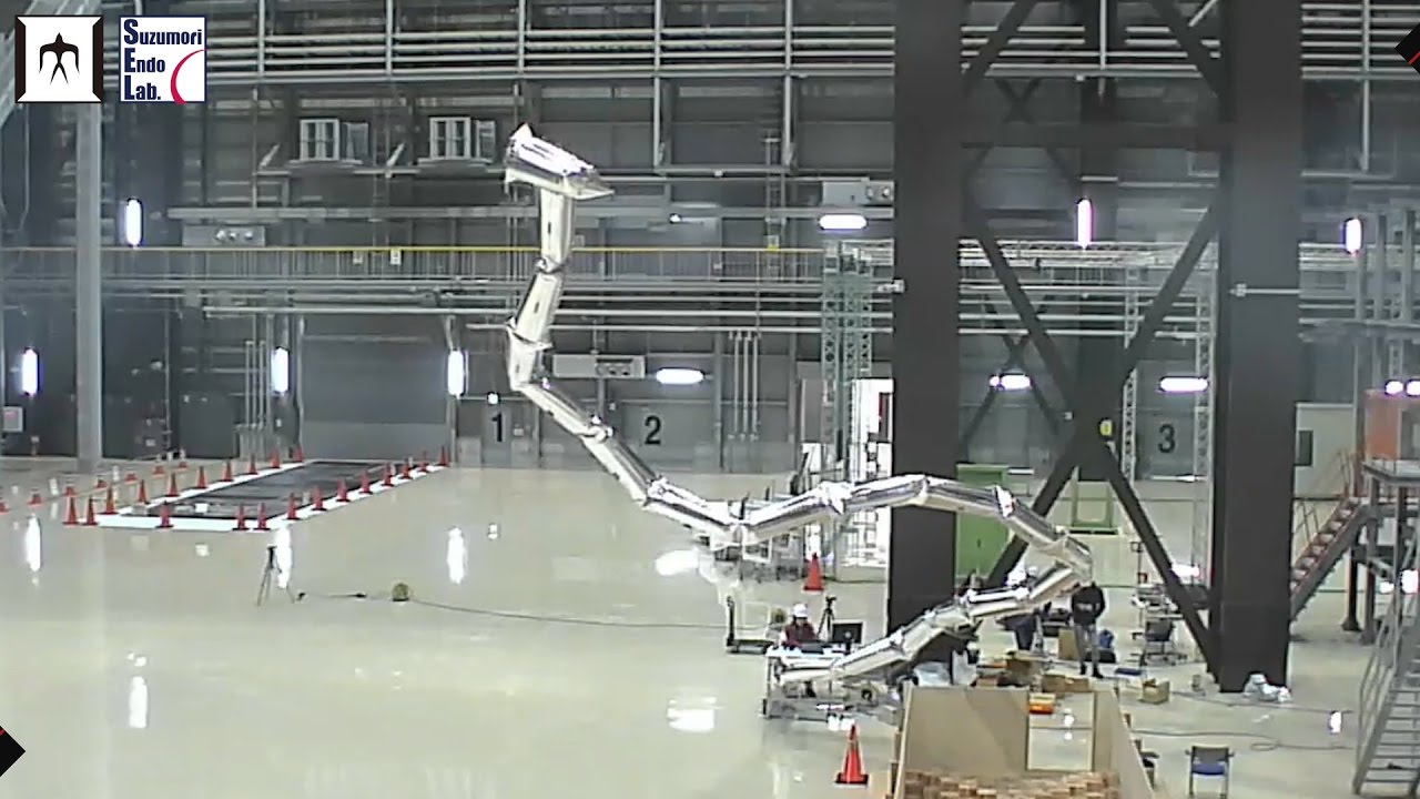 20m Super Long Robot Arm - Giacometti Arm with Balloon Body -