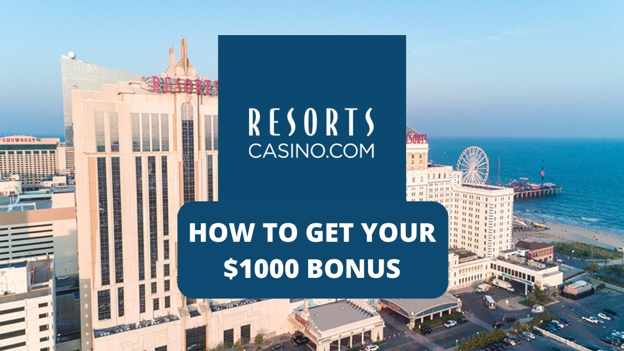 HOW TO CLAIM $1,000 BONUS FROM RESORTS ONLINE CASINO NJ TODAY!