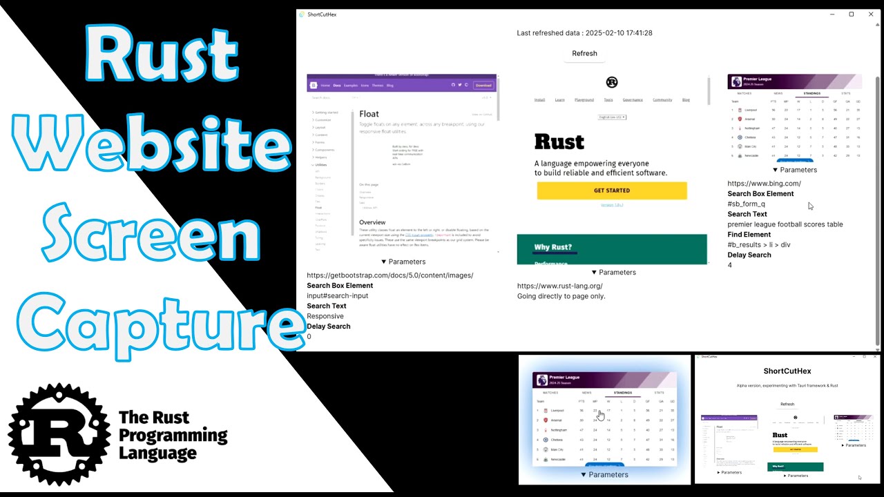 ShortCutHex - Website Screen Capture - Alpha