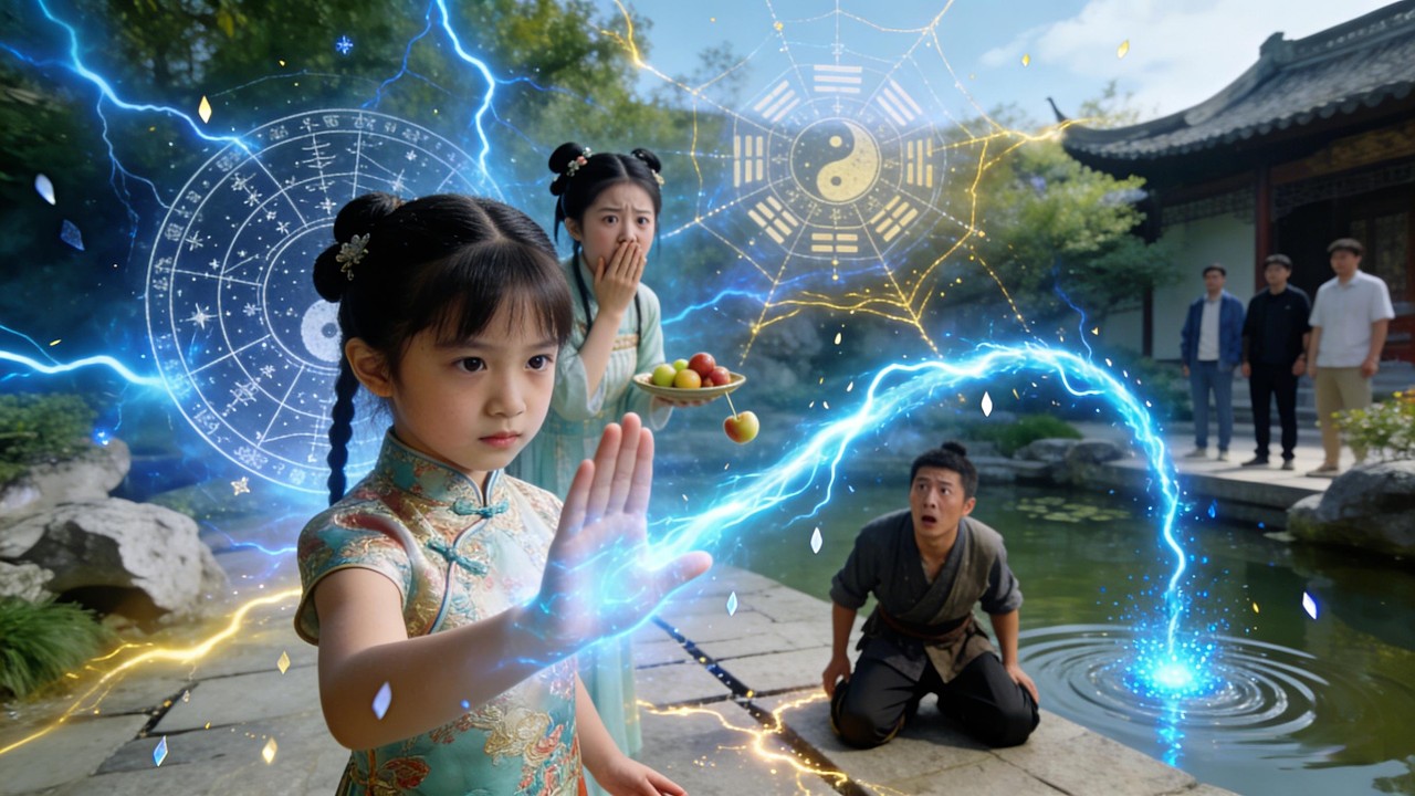 我是千年老祖，渡劫失敗穿成7歲小廢物！父親聯合私生女奪家主位？我搬出上古禮法，當眾讓他們跪祖宗牌位！🌌🔮