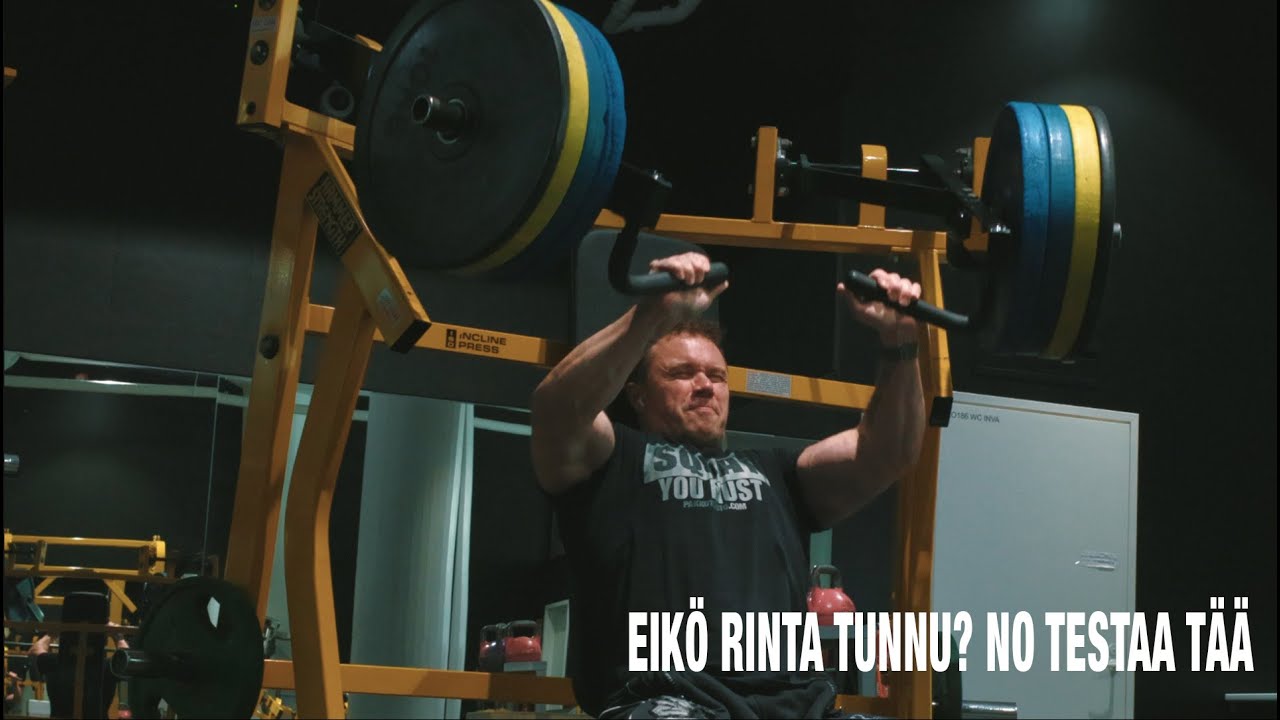 Jos et saa rintaa kunnolla aktivoitua, testaa tää.