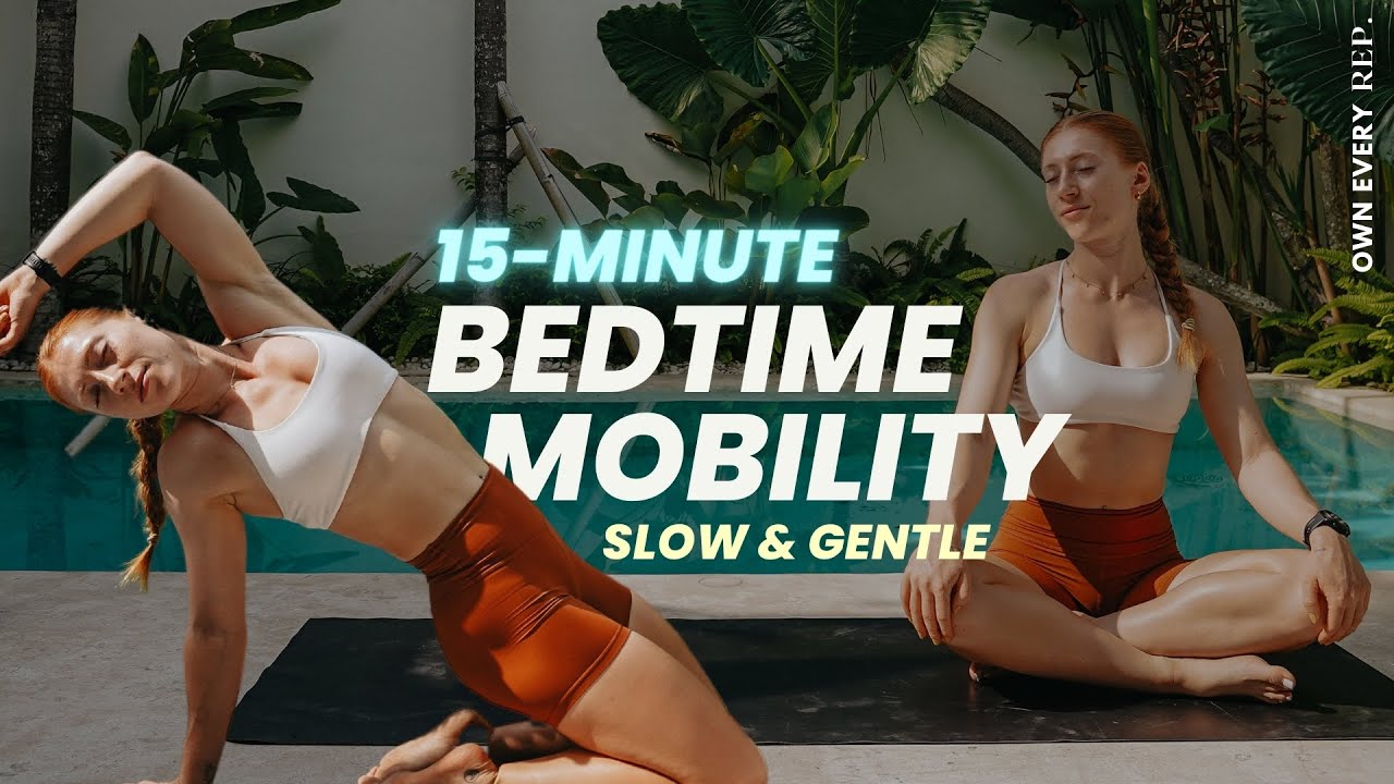 15 Min. Evening Mobility - Gentle & Relaxing Stretches, No Talking | DAY21 #OER BASE