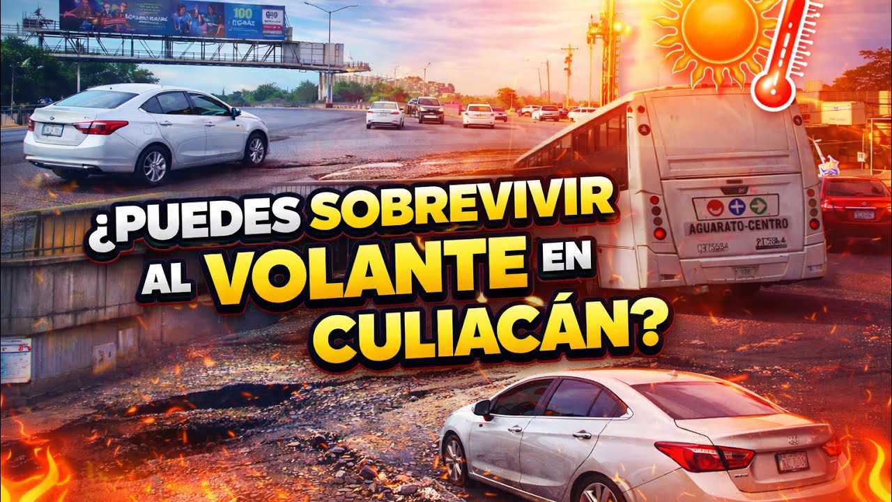 Manejando por las Calles de Culiacán: Aquí Todo es una Prueba de Manejo🔥