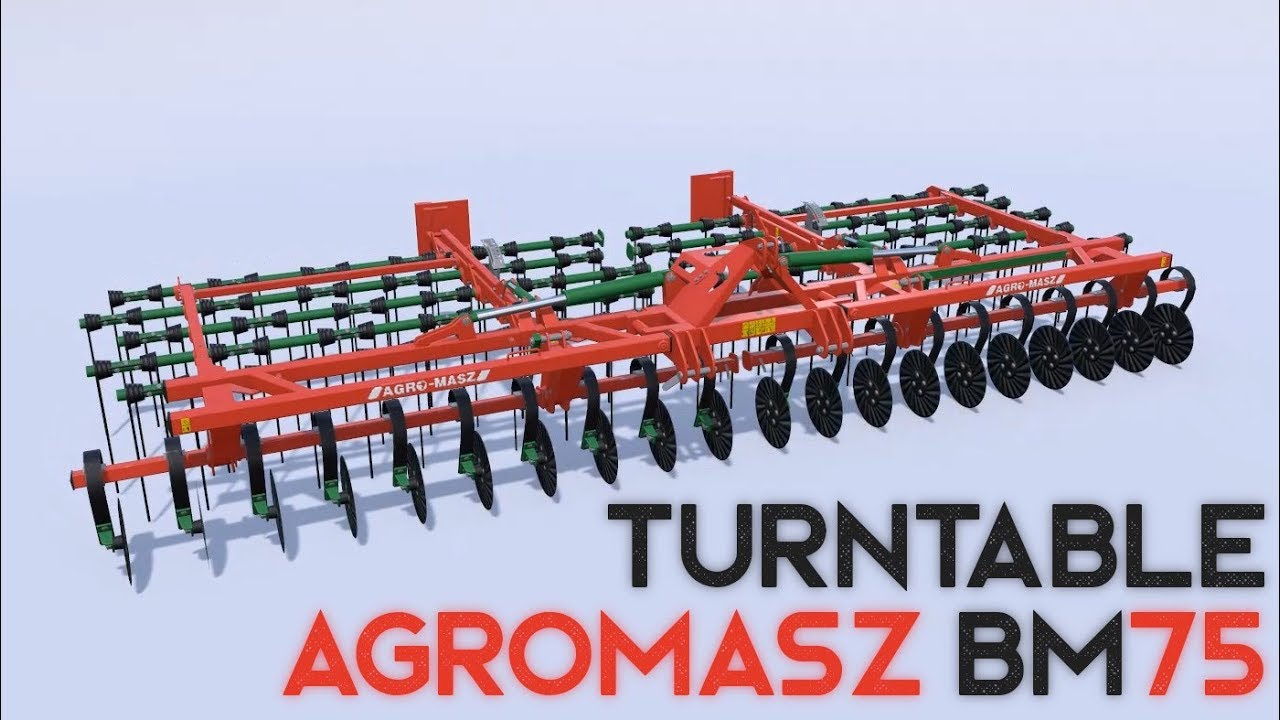 Turntable | AgroMasz BM75