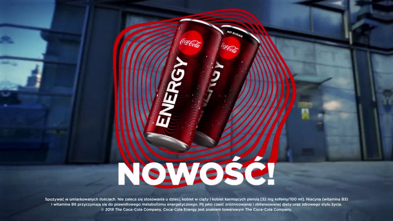 Coca-Cola Energy - poczuj pozytywną energię!