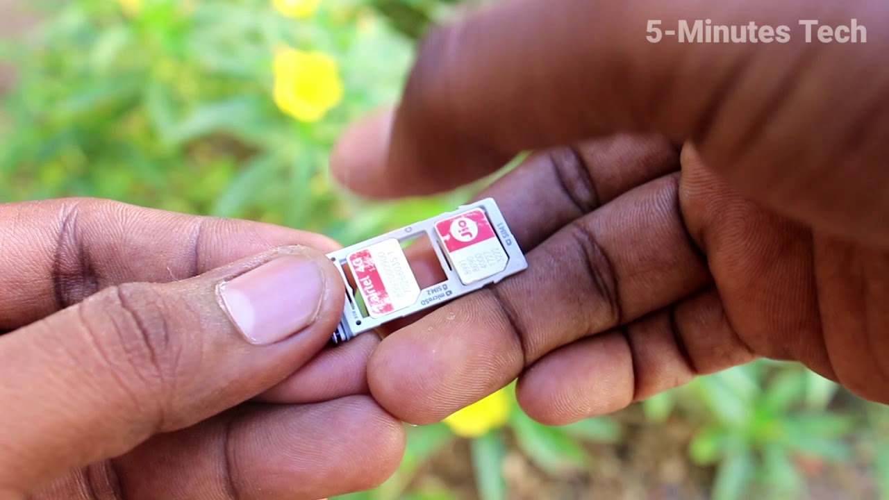 How to insert SIM cards and SD card in Samsung Galaxy Note 9