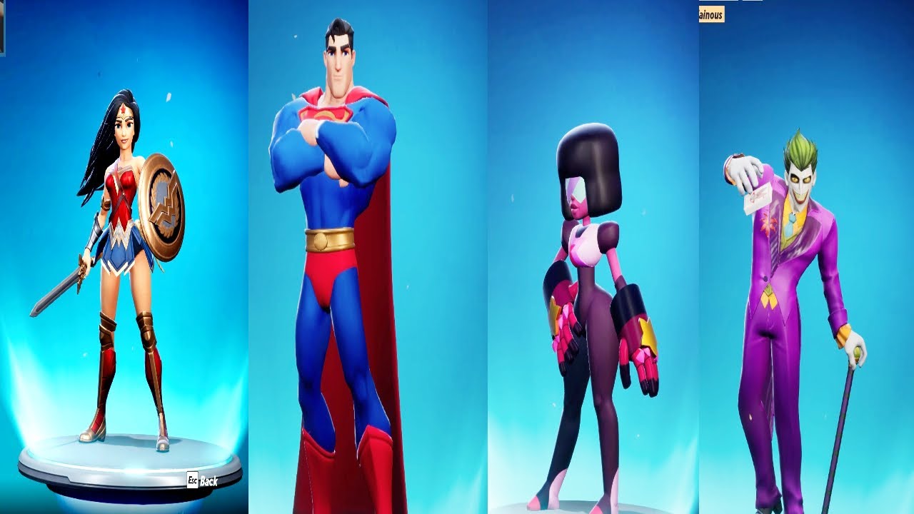 Multiversus All skins, outfits and Variants Showcase 