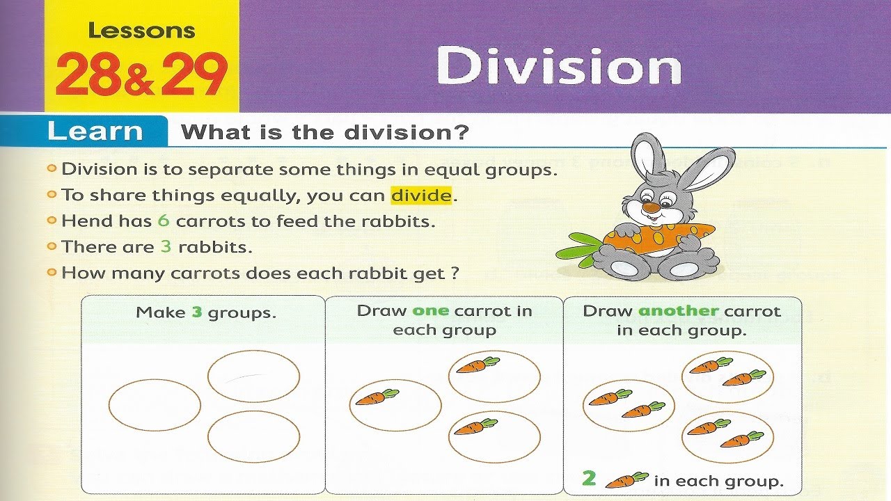 Primary 3 \ grade 3-1st term 28-29  Division. شرح ماث ثالثه إبتدائى لغات