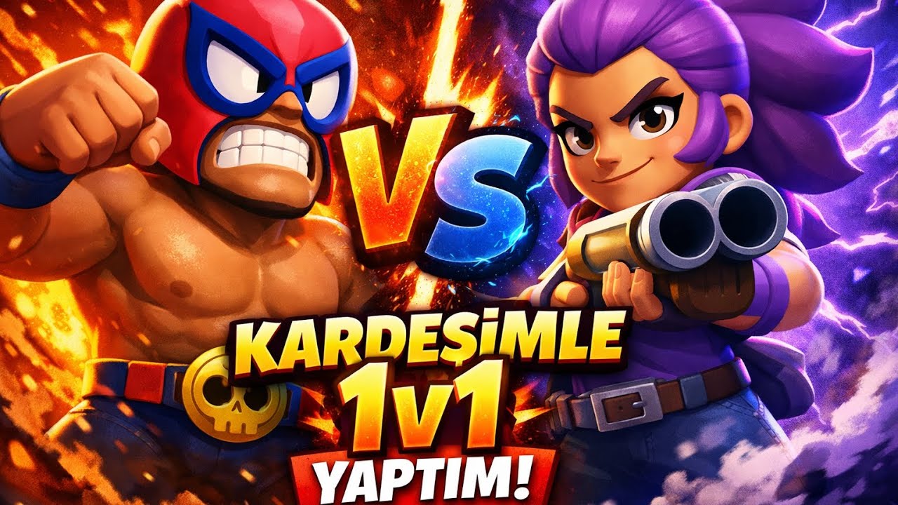 KARDEŞİMLE 1v1 ATTIK! 😱 Kaybeden Çok Üzülecek!🥲