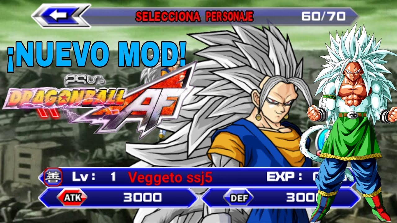 ¡NUEVO MOD DRAGÓN BALL TAP BATTLE AF! CON 70 PERSONAJES NUEVOS ⬇️⬇️⬇️ [Goku SSGSS]