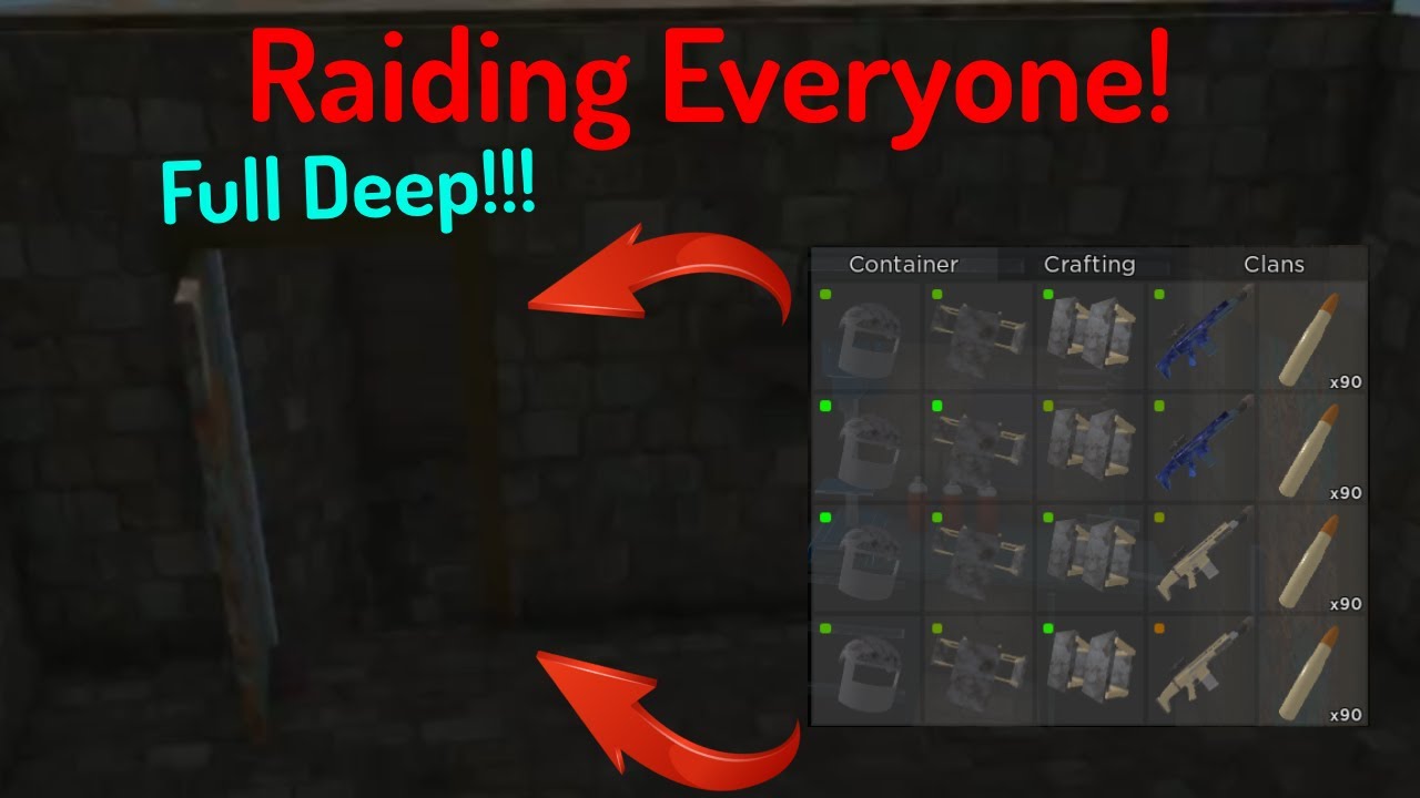 Raiding Everyone On Wipe Day! | Trident Survival v2