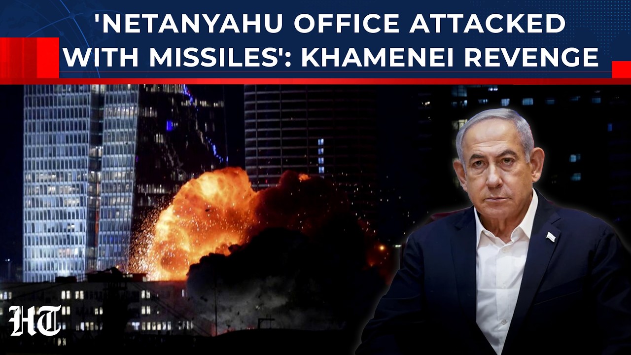 Netanyahu's Office Attacked With Missiles: Iran Begins Real Revenge For Khamenei, Israel PM Panics?