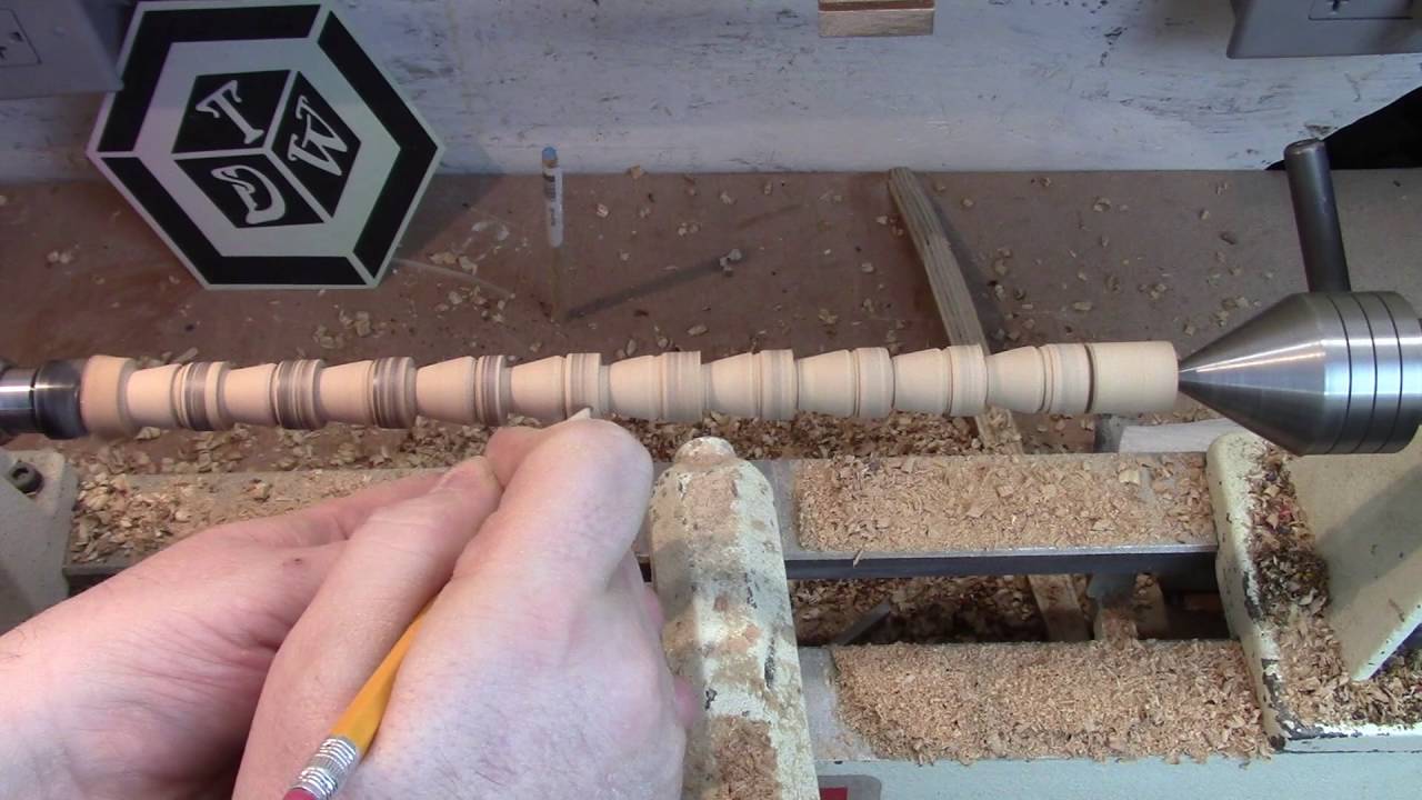 How I turned small  knobs on the lathe