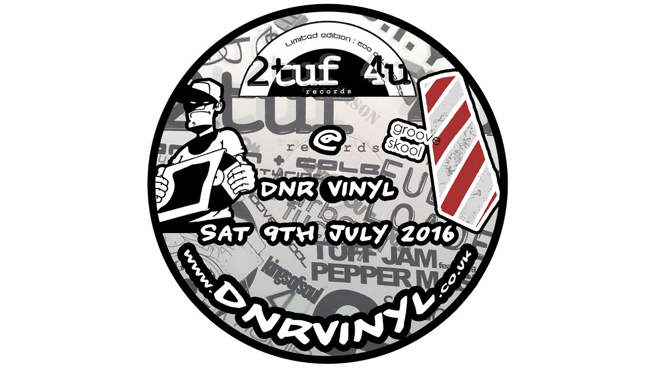 DNR Vinyl Live In-store feed Sat 09-07-16 with Karl 'Tuff Enuff' Brown...