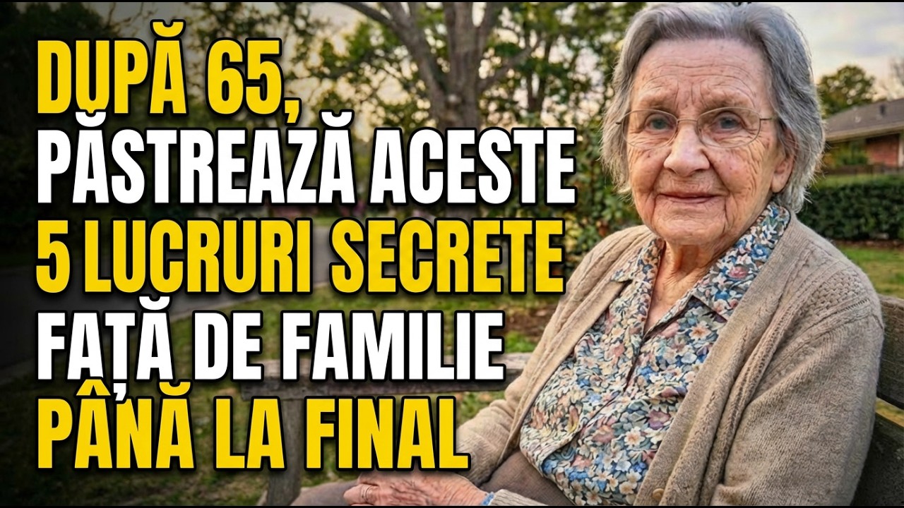 5 Secrete Pe Care NU Trebuie NICIODATĂ Să Le Împărtășești Cu Familia După 65 Pentru Viață Liniștită