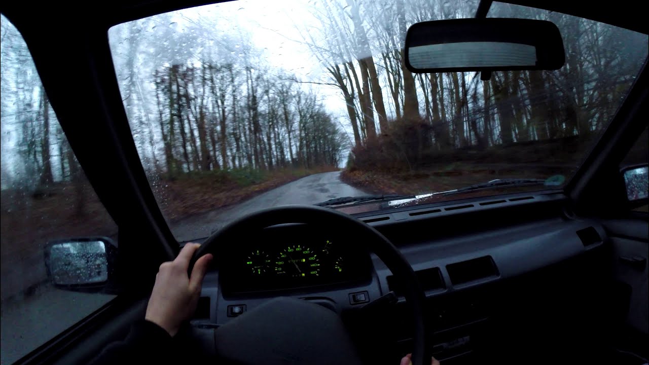 POV drive Nissan Micra K10 (1.2) *On german shithole roads*